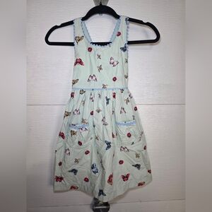 Hanna Andersson Green Smocked Dress